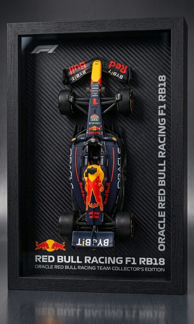 Cuadro de colección Red Bull Racing F1 a escala 1:24
